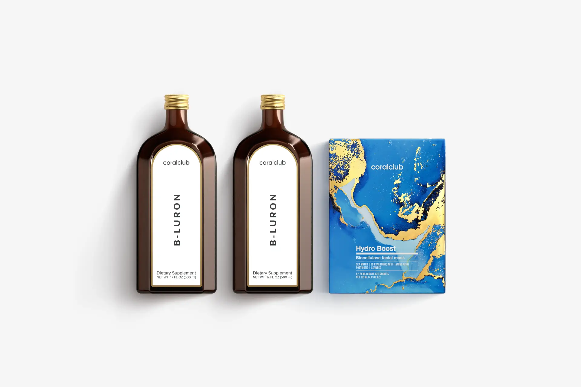 B-Luron + Hydro Boost Biocellulose Facial Mask (samostatné vrecúška 5)